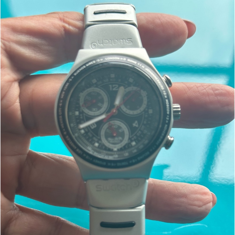 Swatch Irony Chronograph watch unisex
